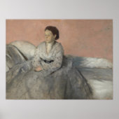 Poster Edgar Degas Madame René Impressionnisme Art (Devant)