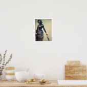 Poster Edgar Degas | Mary Cassatt au Louvre (Cuisine)