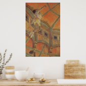 Poster Edgar Degas - Mme Lala Circus Fernando 1879 trapèz (Cuisine)