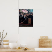 Poster Edgar Degas - Orchestre à l'Opéra (Cuisine)