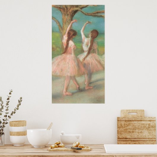 Poster Edgar Degas Pink Dancer (Cuisine)