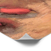 Poster Edgar Degas Portrait de Diego Martelli (Coin)