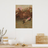 Poster Edgar Degas | Scene from the steeplechase (Cuisine)