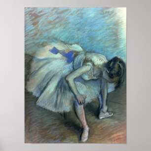 Poster Edgar Degas   Seated Dancer, c.1881-83
