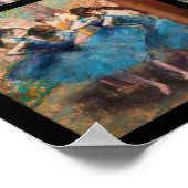 Poster Edgar Degas - Sélection de chefs-d'œuvre de danseu (Coin)