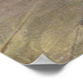 Poster Edgar Degas Star of Ballet avec Fleurs 1878 pastel (Coin)