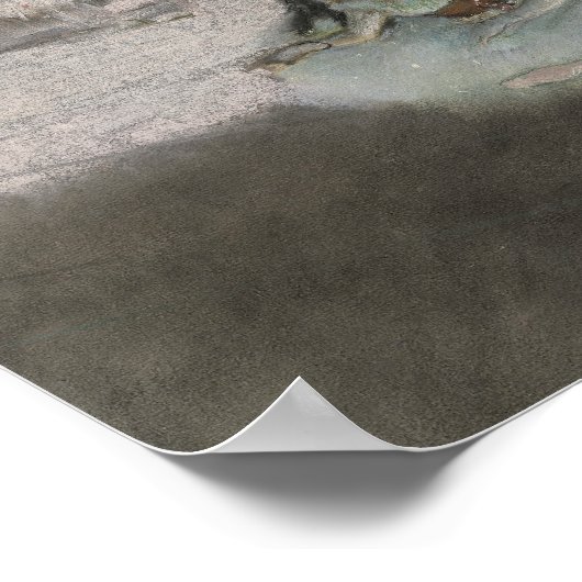 Poster Edgar Degas, Sur scène, 1876-1877 (Coin)