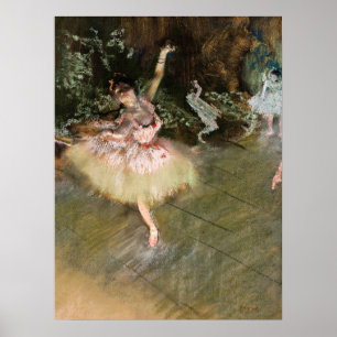 Poster Edgar Degas - The Star 1878