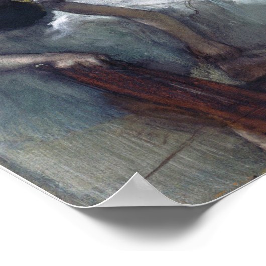 Poster Edgar Degas - Un groupe de danseurs (Coin)