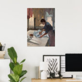Poster Edgar Degas | Woman ironing, c.1876-87 (Bureau à domicile)