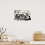 Poster Edgar le Pacifique est abattu sur la rivière (Cuisine)