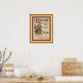 Poster Edgar ~Piccini ~ Drame Lyrique Par F. Fountana ~ (Cuisine)