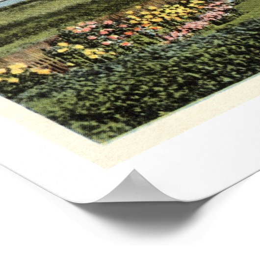 Poster Edgartown Lighthouse Martha's Vineyard c1925 (Coin)