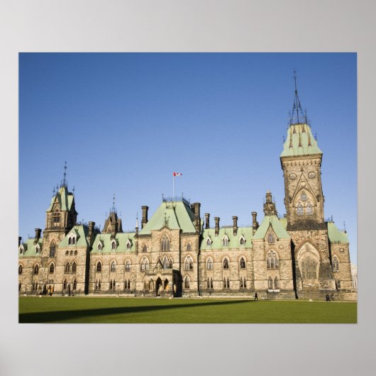 Poster Édifice du Parlement à Ottawa, Ontario, Canada (Devant)
