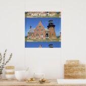 Poster Édifice du phare du Sud-Est, île Block (Cuisine)