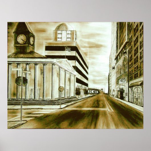 Poster Édifice urbain (Devant)