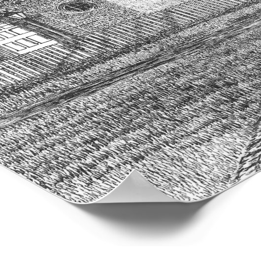 Poster Édifice Wren (Coin)