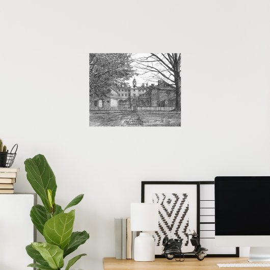 Poster Édifice Wren (Bureau à domicile)