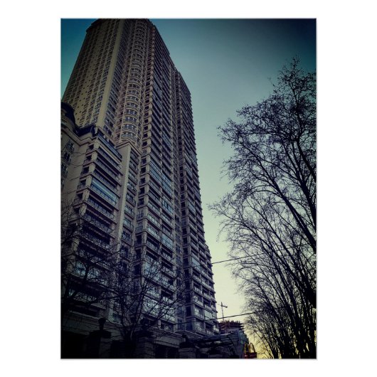 Poster Edificio Château Libertador Buenos Aires Argentine (Devant)