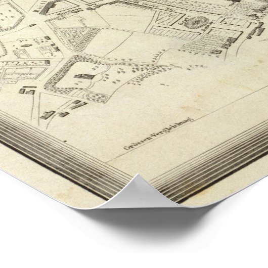 Poster Édimbourg, Écosse (Coin)