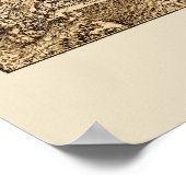 Poster Edinboro, PA Carte panoramique - 1898 (Coin)