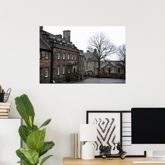 Poster Edinburgh Castle (Bureau à domicile)