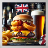 Poster Edinburgh Eats : Pub Grub Glory (Devant)