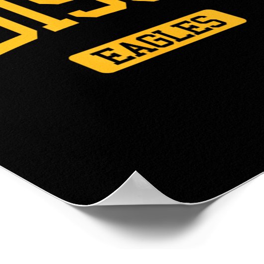 Poster Edison High School Hs Edison Nj Varsity Srts (Coin)