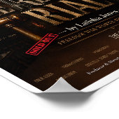 Poster Édition commémorative de la Première mondiale de T (Coin)