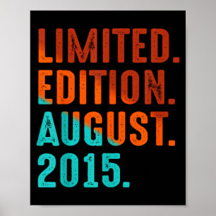 Poster Édition Lied Anniversaire Août 2015