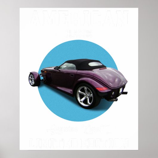 Poster édition limitée de qualité véritable classique amé (Devant)