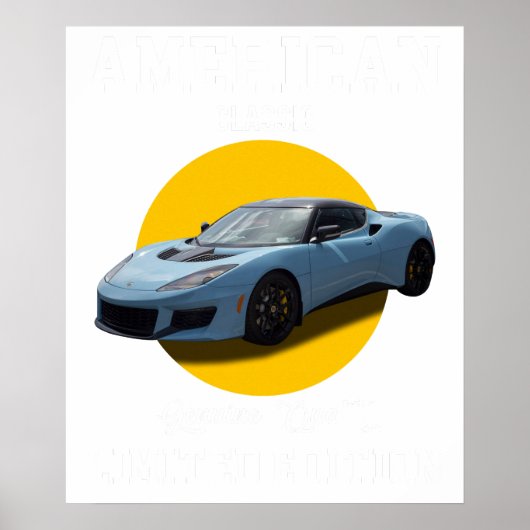 Poster édition limitée de qualité véritable classique amé (Devant)