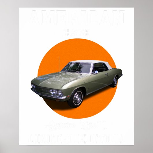 Poster édition limitée de qualité véritable classique amé (Devant)