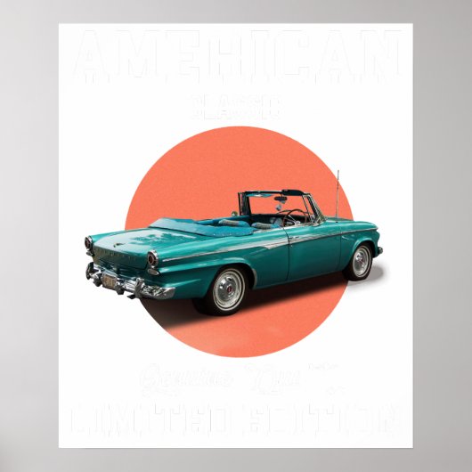 Poster édition limitée de qualité véritable classique amé (Devant)
