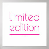 Poster Édition limitée - L'une des sortes (Devant)