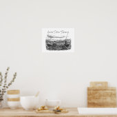 Poster Édition Limitée Pêcheurs (Cuisine)