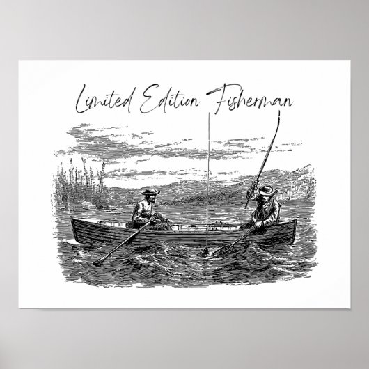 Poster Édition Limitée Pêcheurs (Devant)