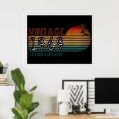Poster édition limitée vintage 1969 (Bureau à domicile)