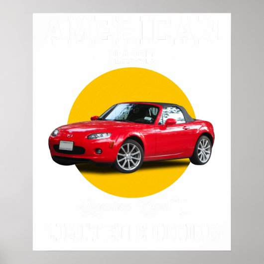 Poster éditions limitées de qualité véritablement américa (Devant)