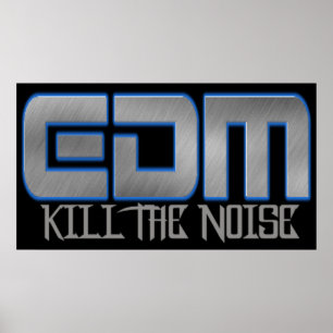 POSTER EDM TUE LE BRUIT