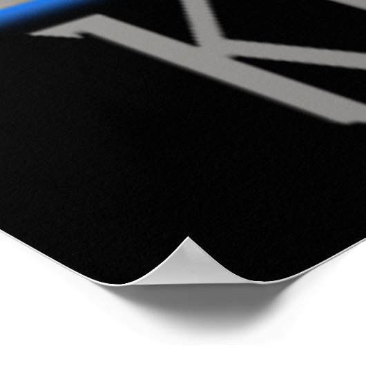 POSTER EDM TUE LE BRUIT (Coin)