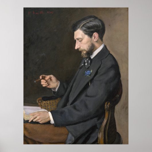 Poster Edmond Maître - Frédéric Bazille (Devant)