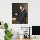 Poster Edmond Maître - Frédéric Bazille (Bureau à domicile)