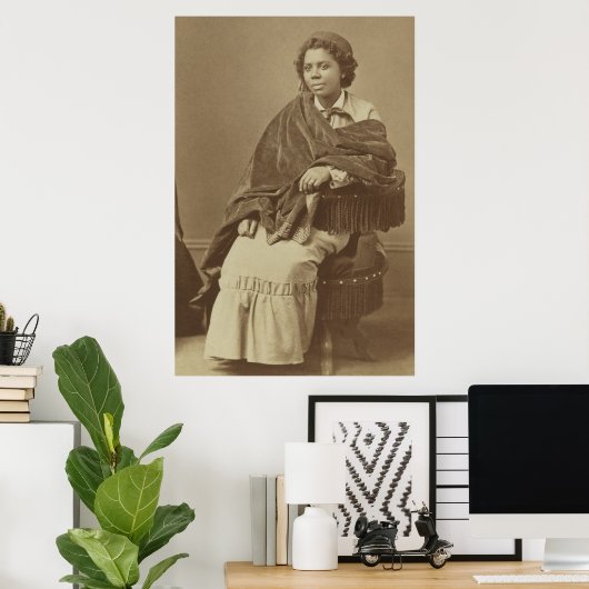 Poster Edmonia Lewis (Bureau à domicile)