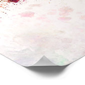 Poster Edmonton skyline in background watercolor (Coin)