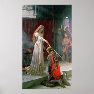 Poster Edmund Blair Leighton Accolade