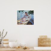Poster Edmund Charles Tarbell Mère et enfant en bateau (Cuisine)