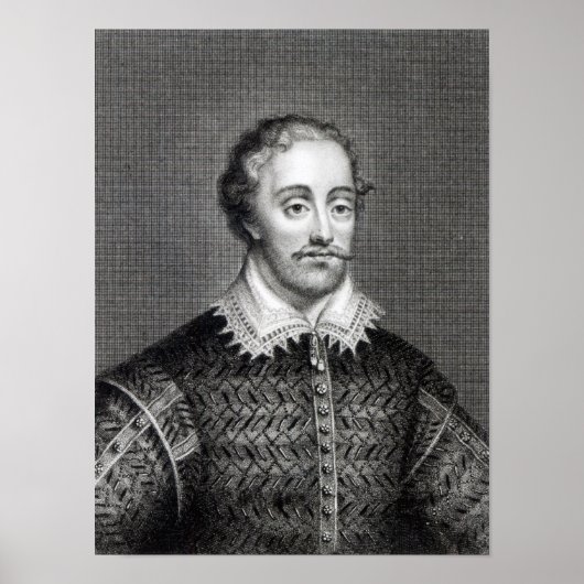 Poster Edmund Spenser, gravée par Burnet Reading (Devant)