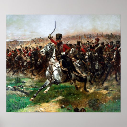 Poster Edouard Detaille Vive L'Empereur (Devant)