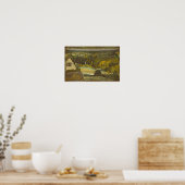 Poster Édouard Jean Vuillard Fenêtre Vue sur la forêt (Cuisine)